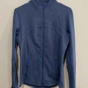 lululemon athletica Blue Zip-Up Jacket